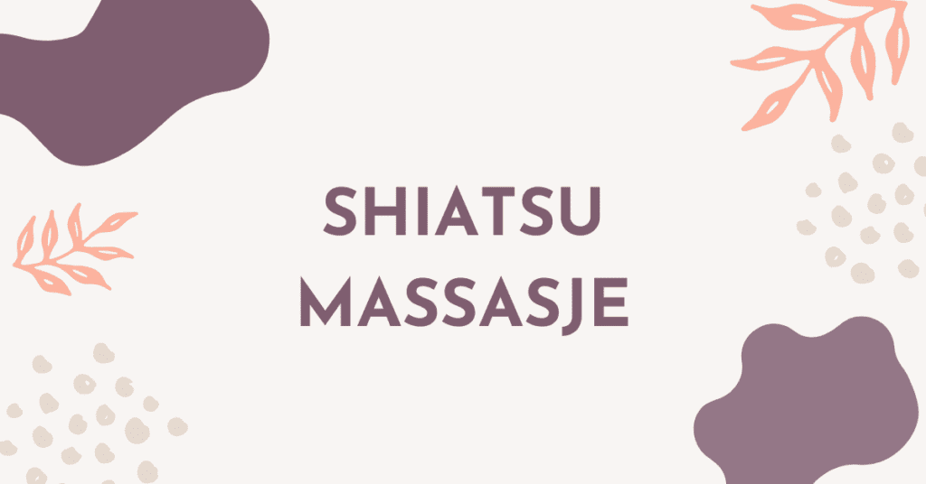 Shiatsu massasje