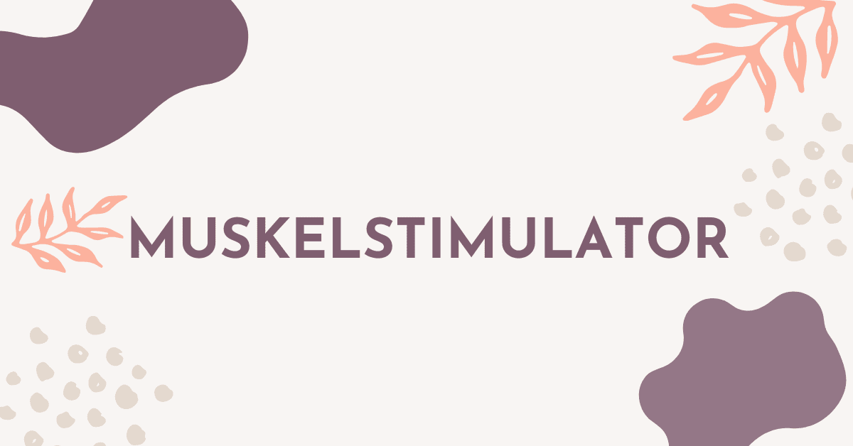 Muskelstimulator: Elektriske impulser for ømme muskler