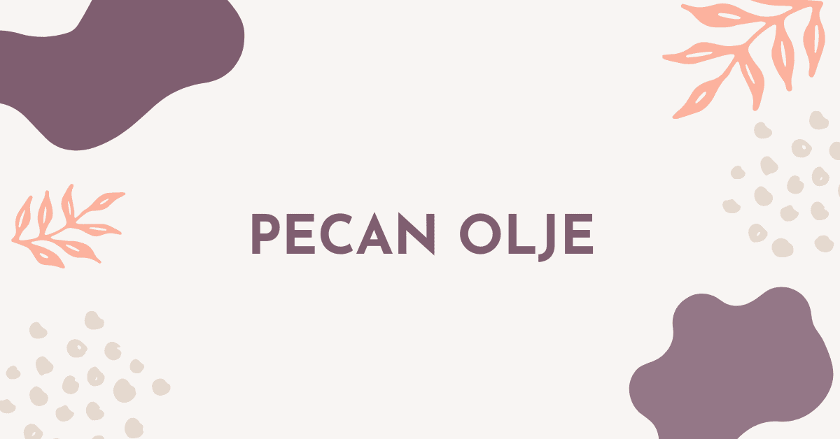 Pecan Olje som Massasjeolje: En Delikat Olje